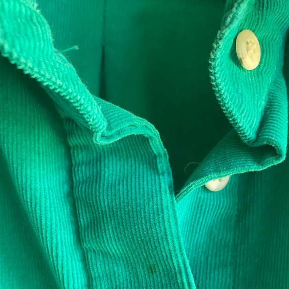 Vintage Nordstrom Point of View Blouse, Kelly Green, Women’s 14 - Picture 4 of 6